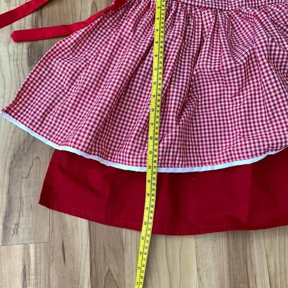 Baileys Irish Cream Kitchen Baking Apron Red Gingham Rare